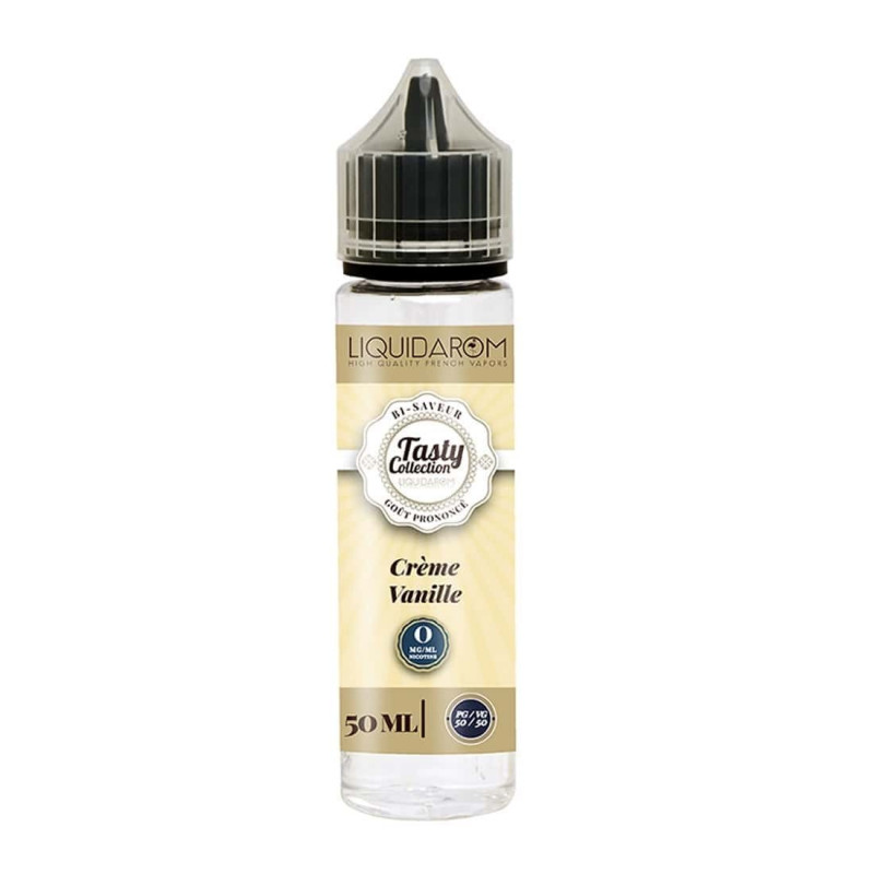 Crème Vanille 50ML Tasty By Liquidarom