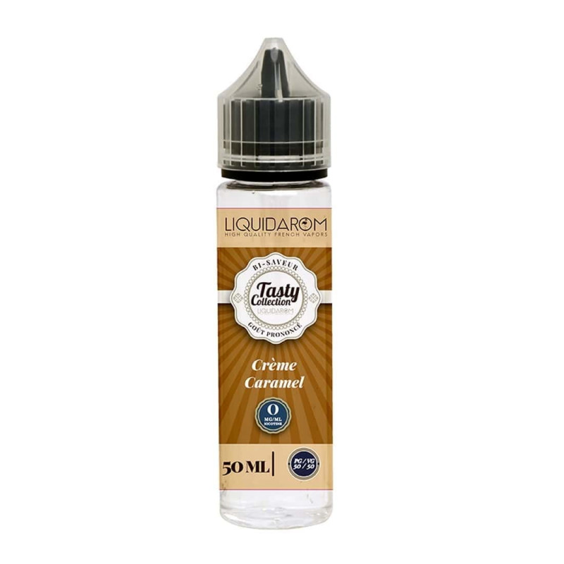 Crème Caramel 50ML Tasty by Liquidarom