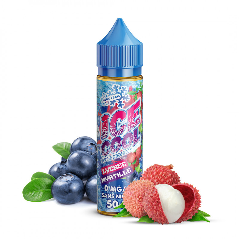 Ice Cool - Lychee Myrtille 50ML - Liquidarom