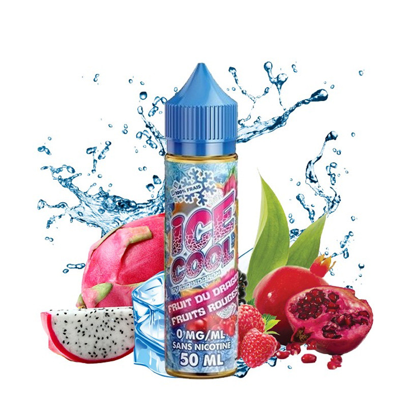 Ice Cool - Fruit du Dragon Fruits Rouges 50ml - Liquidarom