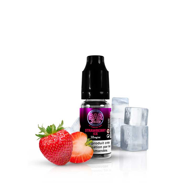 Strawberry Ice 10ml - Vampire Vape Bar Salts