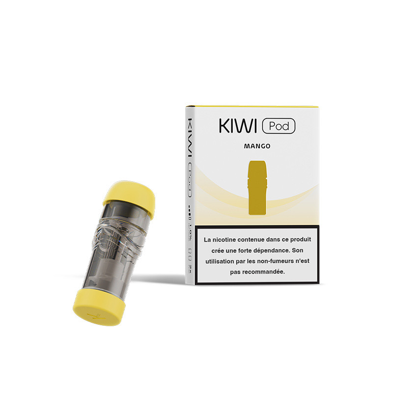 Cartouches Pré-remplies pour Kiwi 1 & 2 par 2 - KiwiVapor - LCA