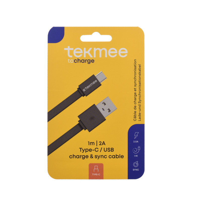 Câble Micro USB 2m 1A - Tekmee