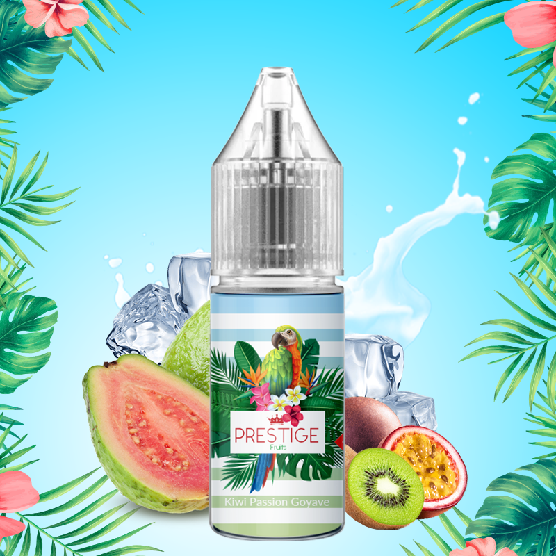 Kiwi Goyave 10ml - NicSalt - Prestige Fruit