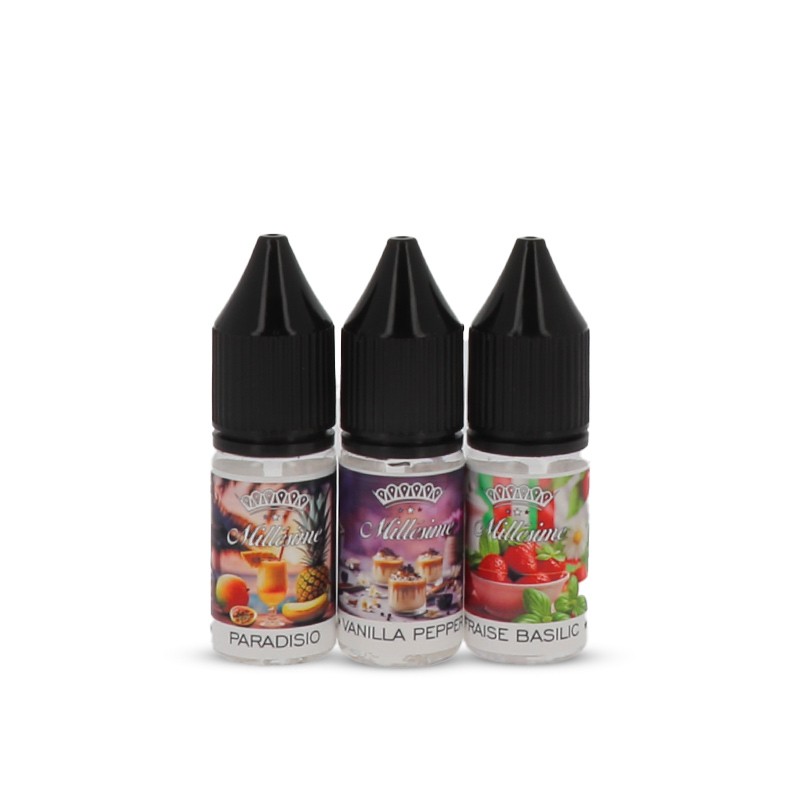 Pack 3 saveurs 10ml Millésime