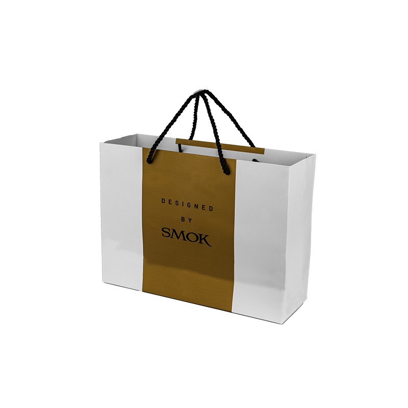 Sample - Christmas Bag white & golden - Smoktech