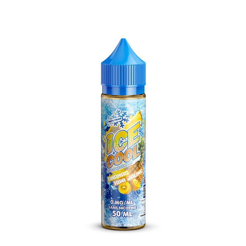 Ice Cool - Ananas Kiwi Jaune 50ml - Liquidarom