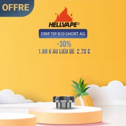 Drip Tip 810 Short AG - Hellvape