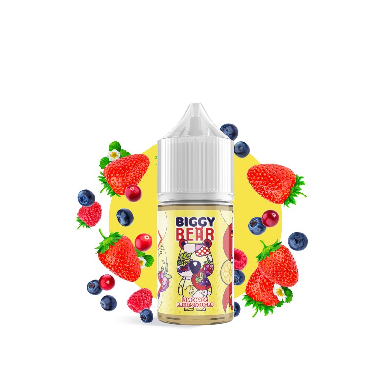 Concentré Limonade Fruits Rouges 30ml - Biggy Bear