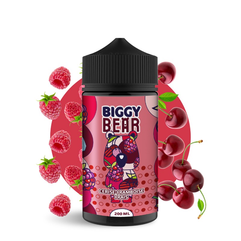 Cerise Framboise Frais 200ml - Biggy Bear