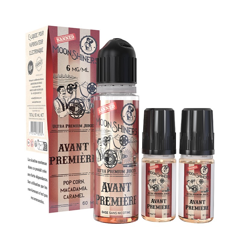 Avant Première 50ml + Booster 10ml - Moonshiners