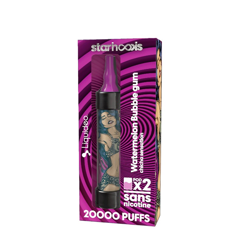 Chicha Violette + 2 Pods de 10000 Puffs - Starhooks