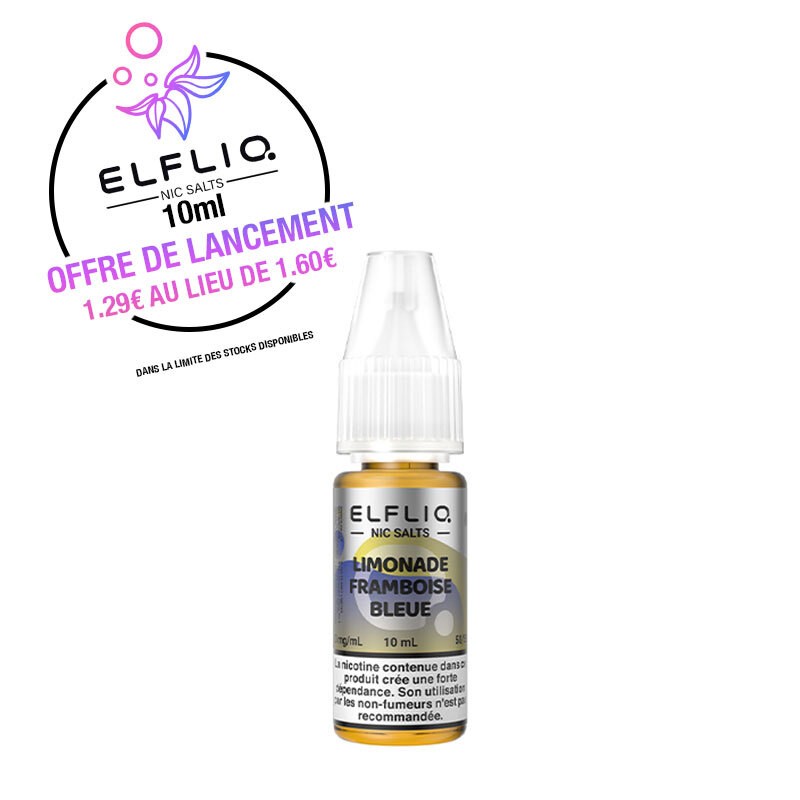 Limonade Framboise Bleue 10ml - ELFLIQ