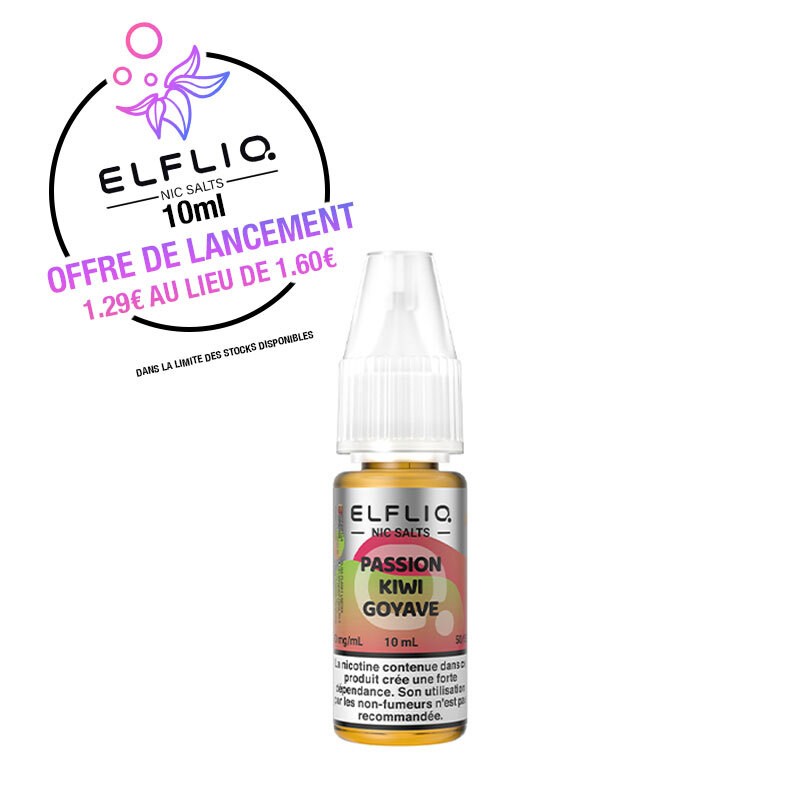 Passion Kiwi Goyave 10ml - ELFLIQ