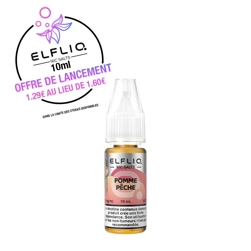 Pomme Pêche 10ml - ELFLIQ