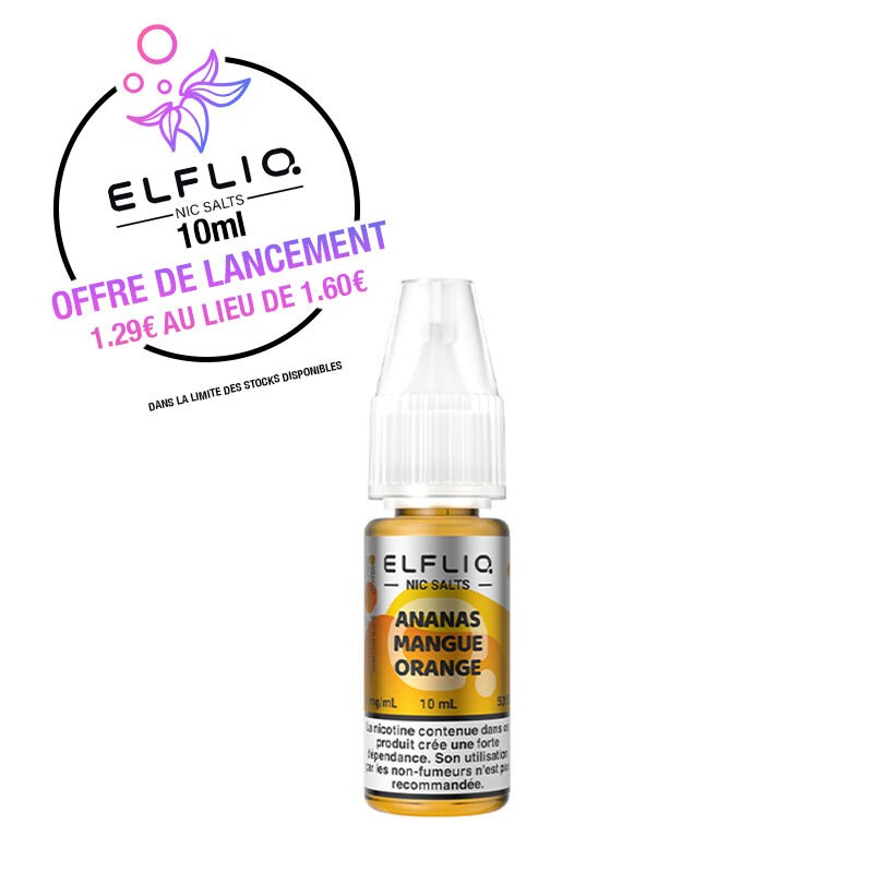 Ananas Mangue Orange 10ml - ELFLIQ