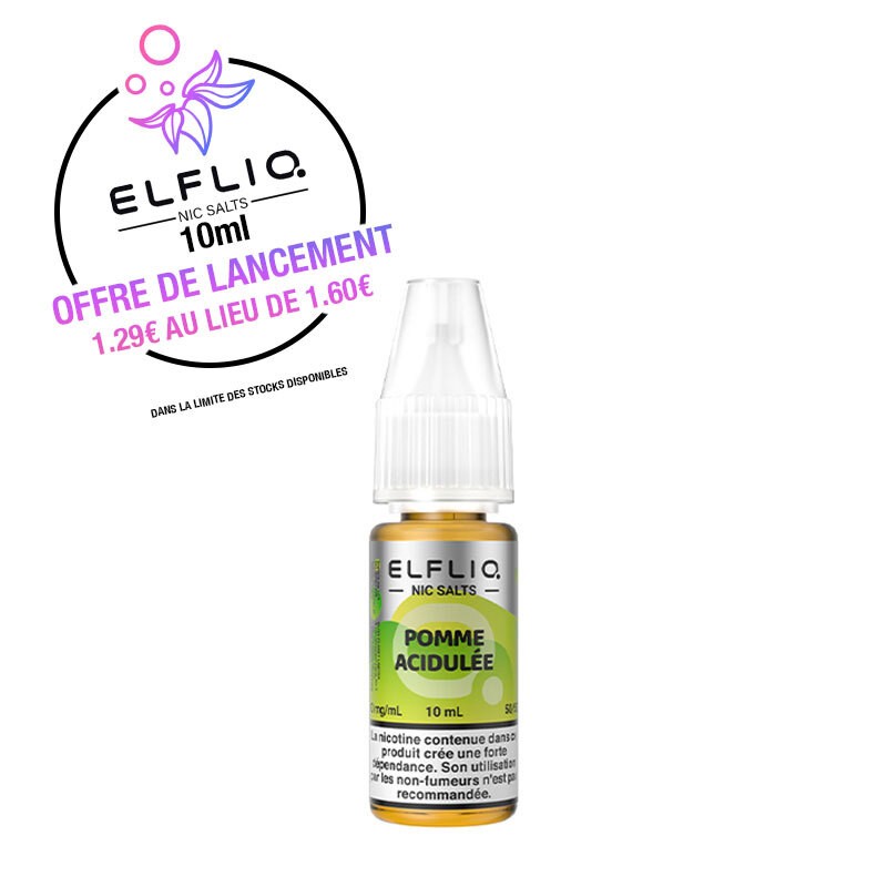 Pomme Acidulée 10ml - ELFLIQ