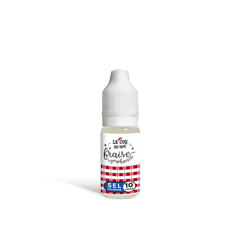 Fraise Symphonie 10ml - Salt - Le Coq qui Vape