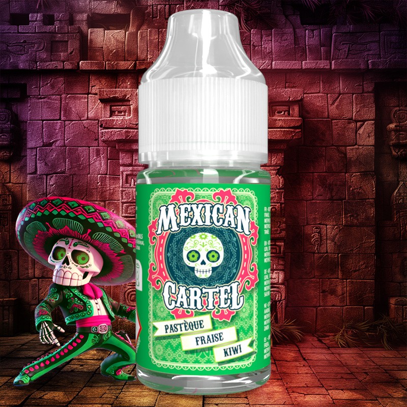 Concentré Pasteque Fraise Kiwi 30ml - Mexican Cartel