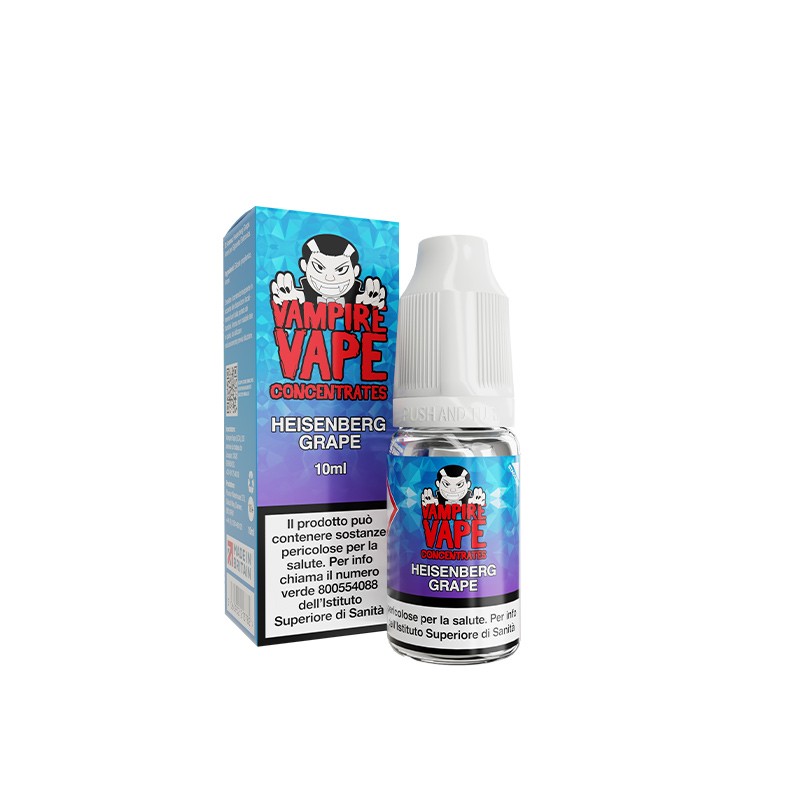 Concentré Heisenberg Grape 10ml ITA - Vampire Vape