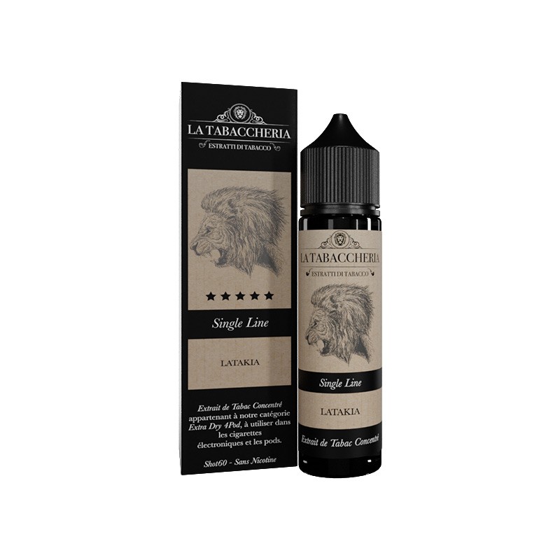 Latakia Surboosté 40ml 0mg - La Tabaccheria