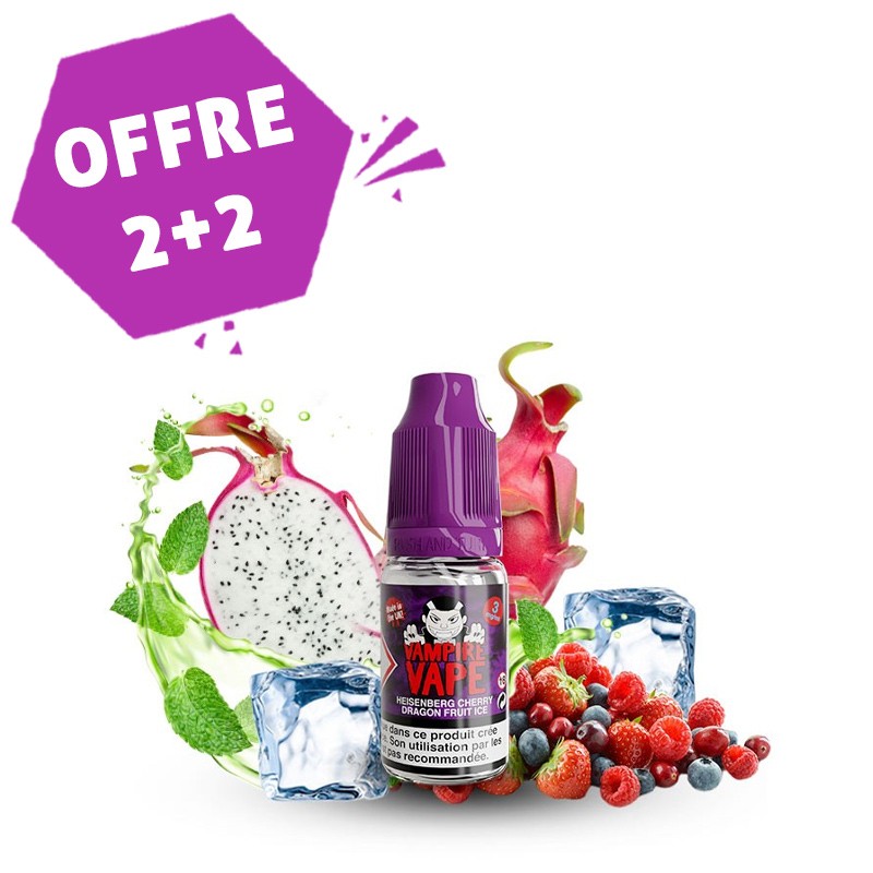 Heisenberg Cherry Dragon Ice 10ml - Vampire Vape