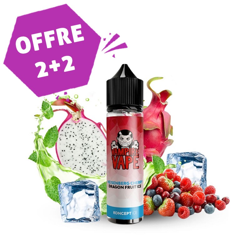 Heisenberg Cherry Dragon Ice 50ml - Vampire Vape