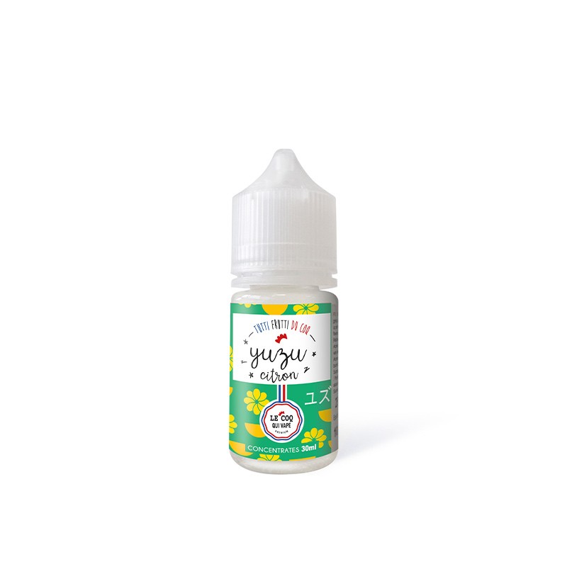 Yuzu Citron Concentré 30ml - Le Coq Tutti Frutti - 0mg