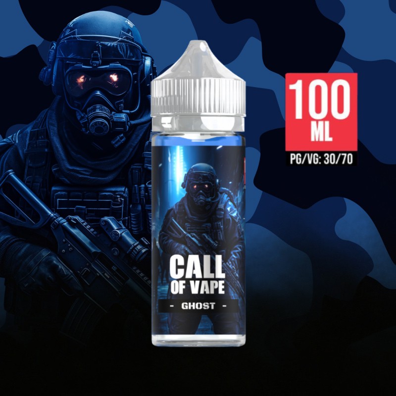 Ghost 100ml - Call of Vape - 0mg