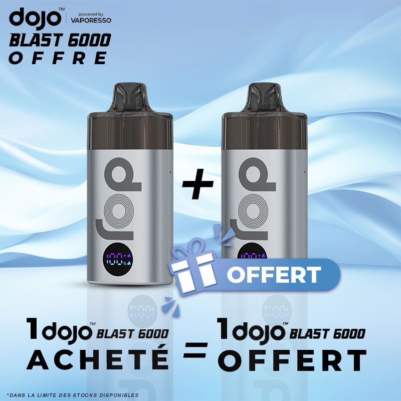 Kit Dojo Blast 6000 - Silver - Menthol