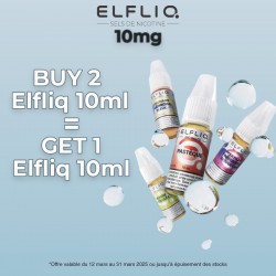 Eliquide 10ml 10mg - ELFLIQ