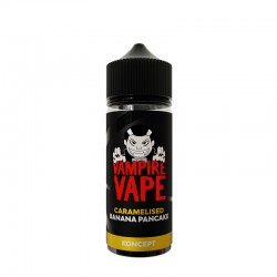 Caramelised Banana Pancake 100ml - Vampire Vape - 0mg