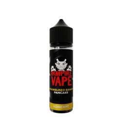 Caramelised Banana Pancake 50ml - Vampire Vape - 0mg