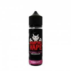 Raspberry Ripple Ice Cream 50ml - Vampire Vape - 0mg