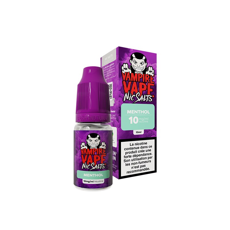 Menthol 10ml - NicSalts - Vampire Vapes