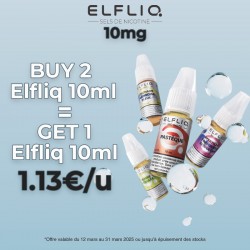 Eliquide 10ml 10mg - ELFLIQ