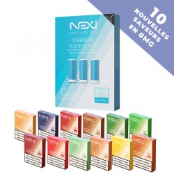 Cartouches pour Nexi One par 3 - 0mg - Nouvelles Saveurs - Aspire