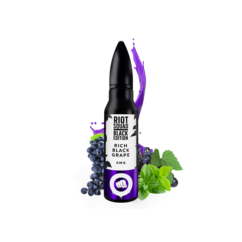 Rich Black Grape 50ML - Riot Squad Black Edition - 0mg