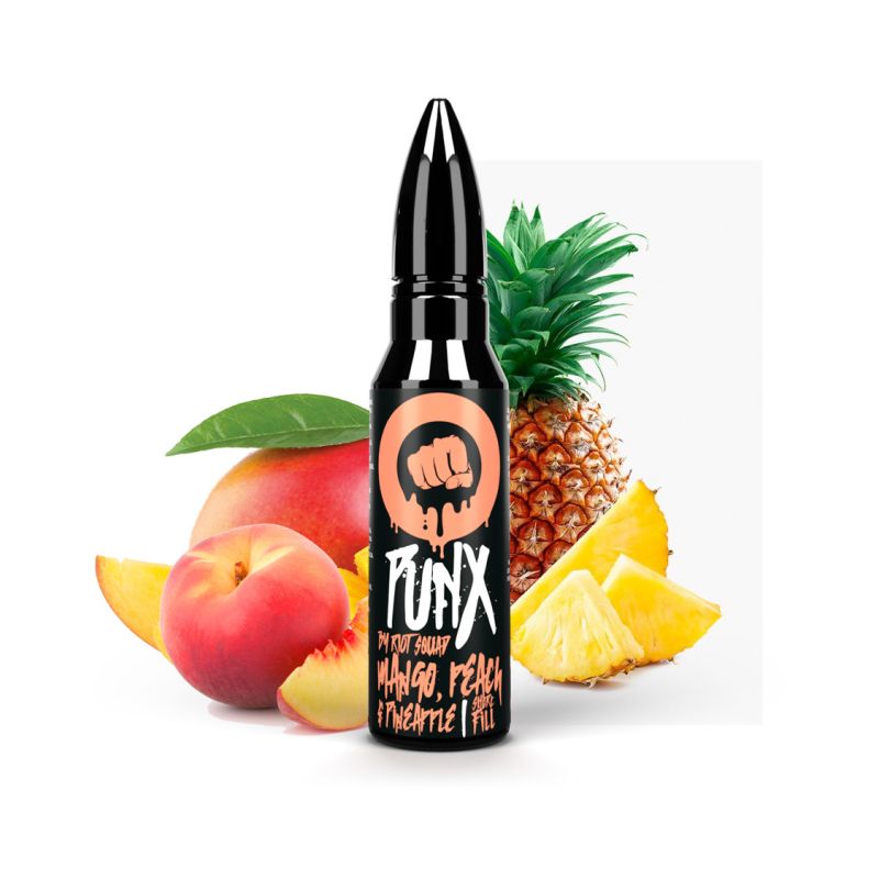 Punx - Mango, Pineapple & Peach 50ML - Riot Squad - 0mg