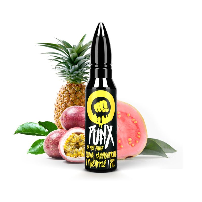 Punx - Guava, passionfruit & Pineapple 50ML - Riot Squad - 0mg