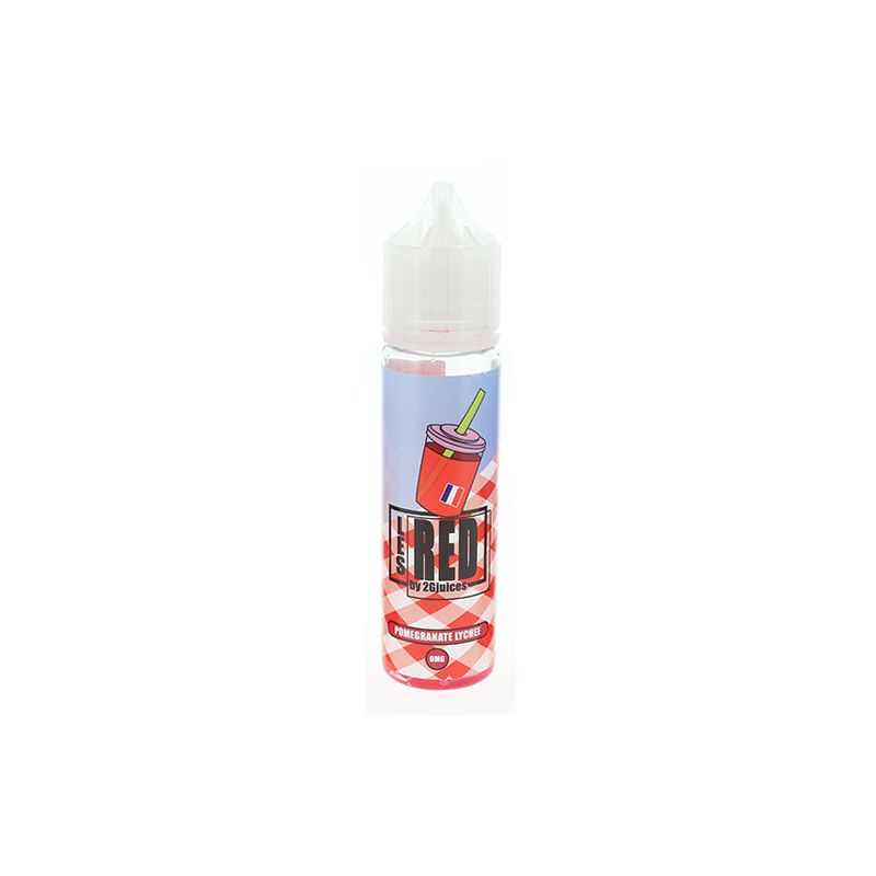 Les Red - Pommegranate Lychee 50ml - 2GJuices - 0mg