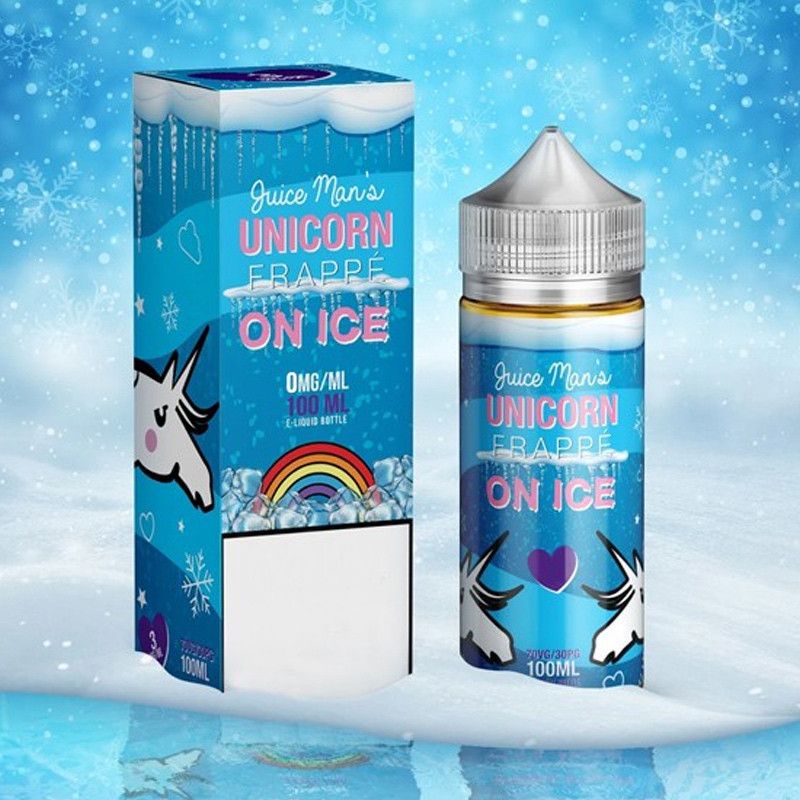 Unicorn Frappé On Ice 100ml - Juice Man's - 0mg