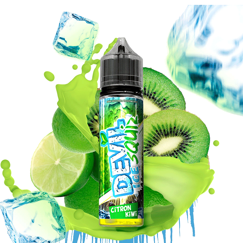 Citron Vert Kiwi Ice 50ML Devil Squiz - Avap - 0mg