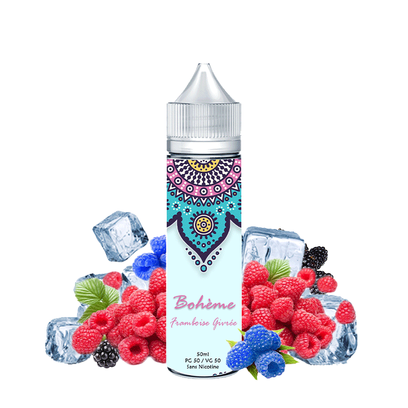 Framboise Givrée 50ml - Bohème - 0mg