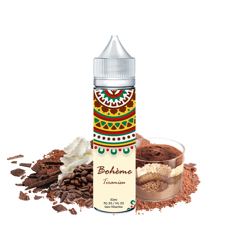 Tiramisu 50ml - Bohème - 0mg