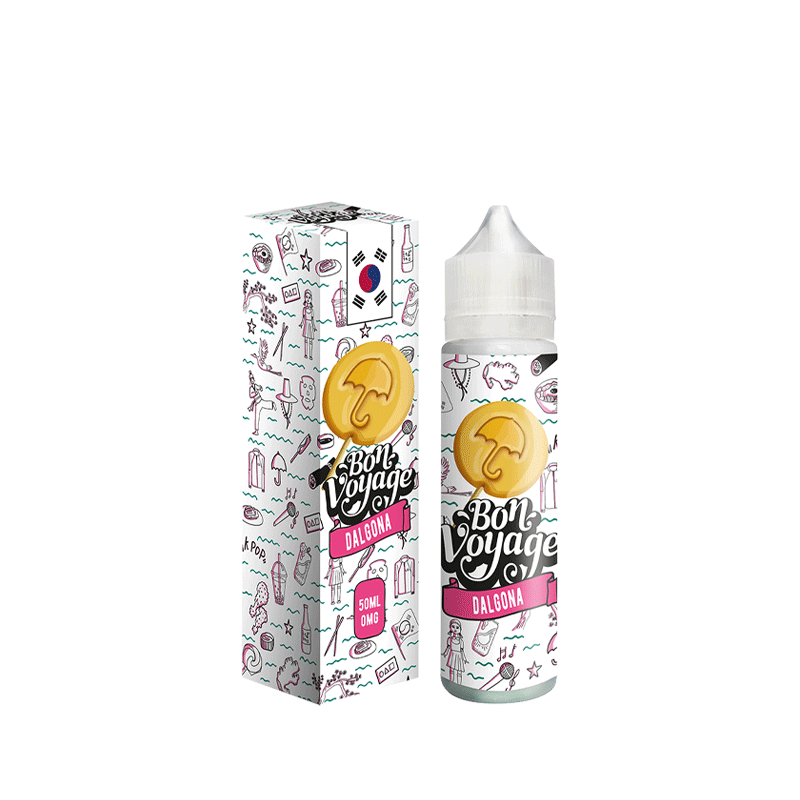 Dalgona 50ML - Bon Voyage - 0mg