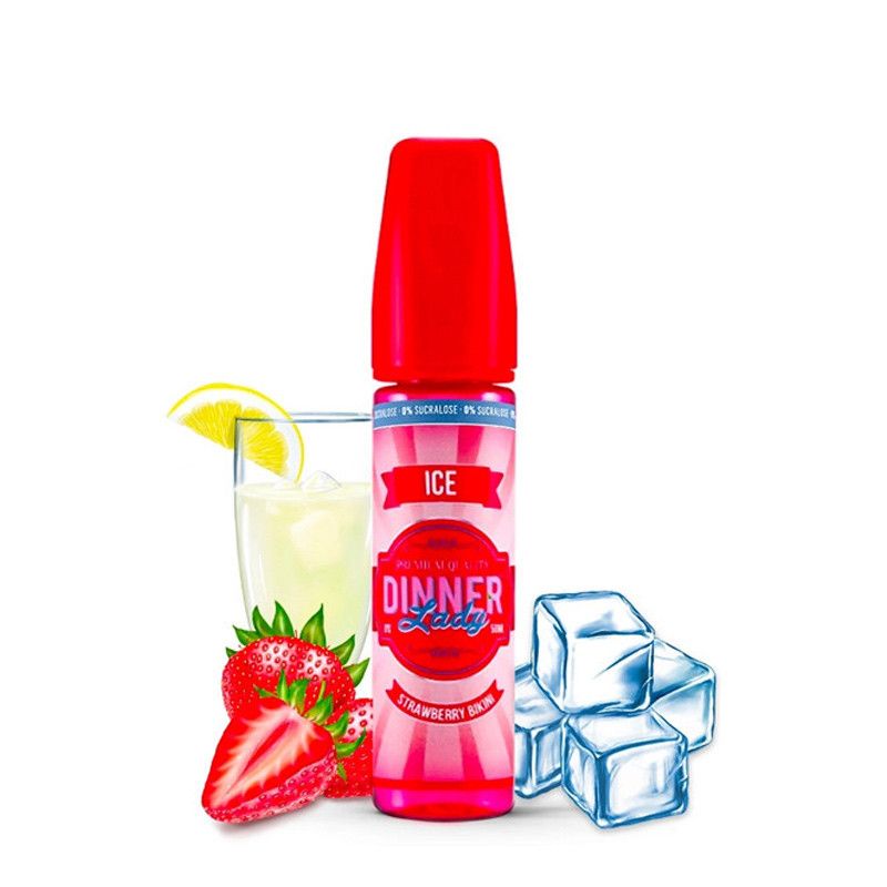 Strawberry Bikini ice 50ml - Dinner Lady - 0mg