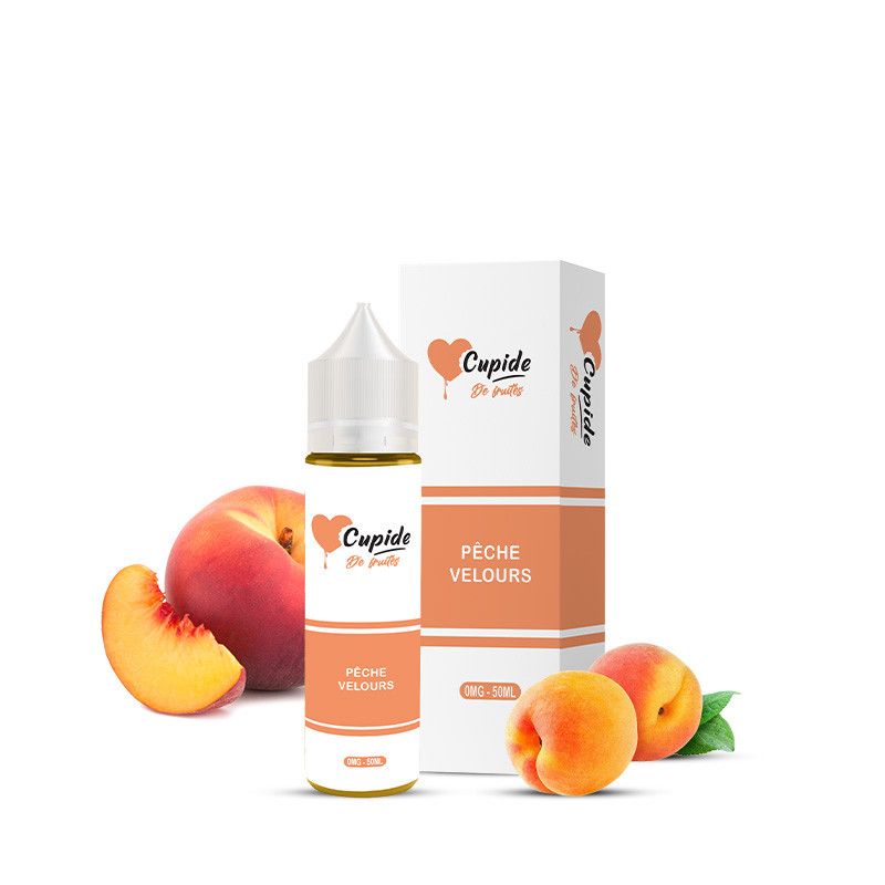 Pêche Velours 50ml - Cupide - 0mg