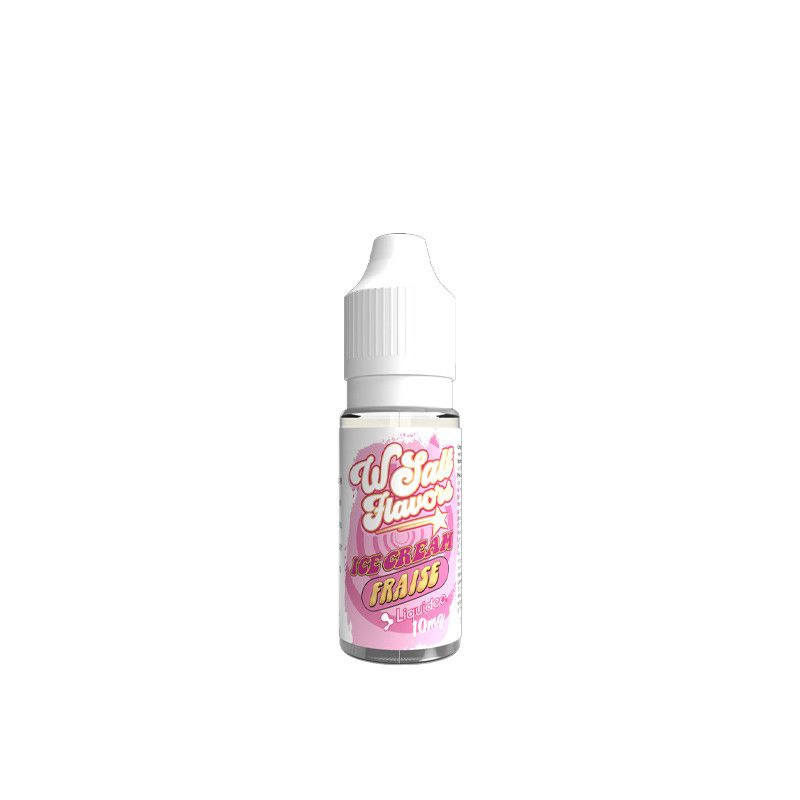 Ice Cream Fraise 10ml - Wsalt Flavour
