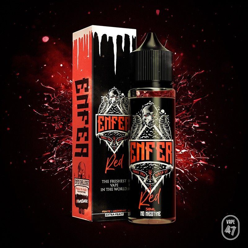 ENFER Red 50ml - Vape 47 - 0mg